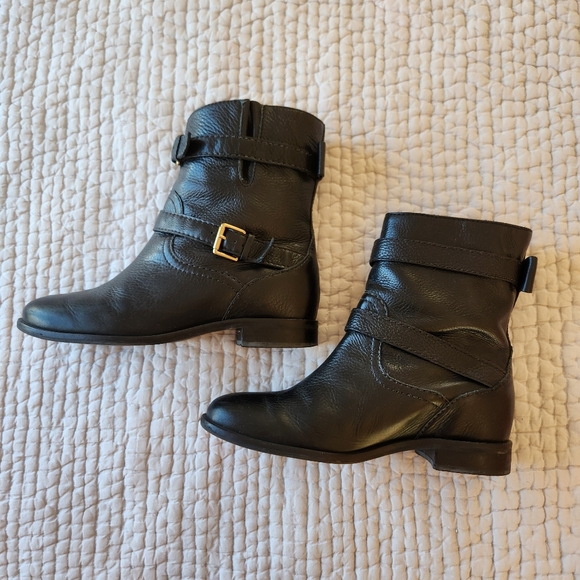 Kate spade black biker boots 8.5 - Picture 4 of 9